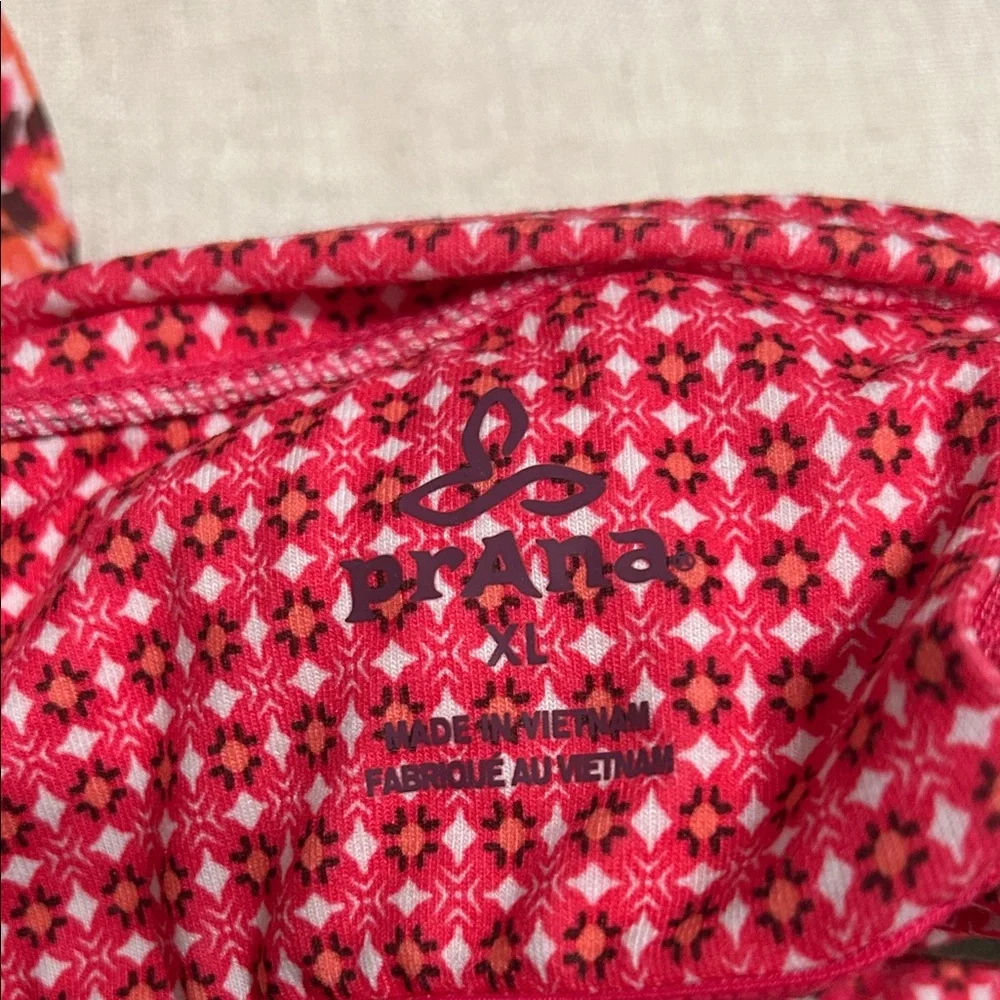 Prana Dress Women’s XL Pink Quin Geometric Mini Stretch Outdoor - Picture 10 of 15